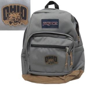 Image of JanSport Backpack: Gray with Etched Attack Cat Patch