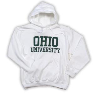 Image of White Bargain Hood: Straight Stacked