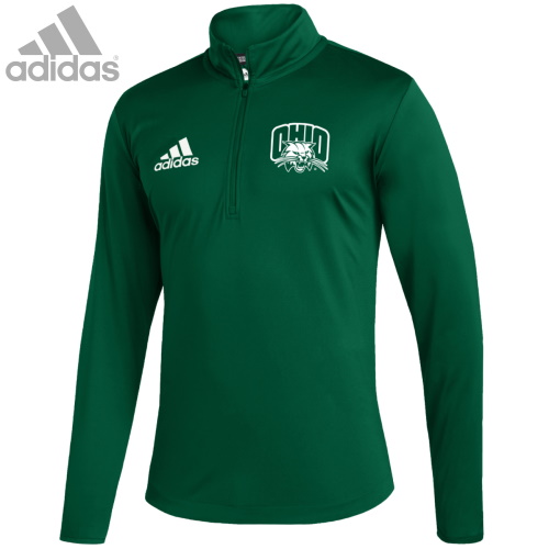 adidas green quarter zip
