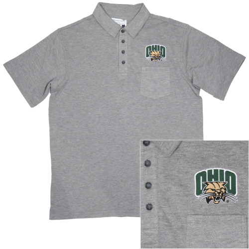 Baylor University - Embroidered Cropped Baseball Jersey - Green