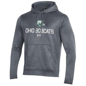 Image of Under Armour Gray Heather Hood: Cat over Ohio Bobcats