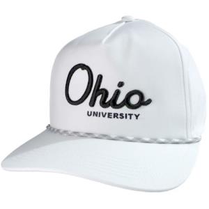 Image of Ohio University White 5-Panel Rope Hat