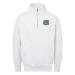 Image of Ash Quarter-Zip Sweatshirt: Justin Patten Attack Cat