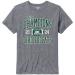 Image of Gray Heather Triblend Tee: 2024 MAC Champions Football