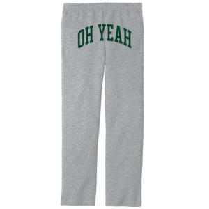 Image of Oxford Sweatpants: OH YEAH back print
