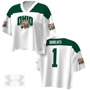 Image of Under Armour Womens Shirzee: Ohio Bobcats with Jersey Number 1