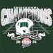 Image of Dark Green Tee: 2025 Frisco Bowl Champions Ohio Football