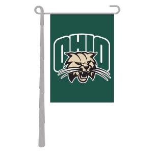 Image of Garden Banner: Ohio University Attack Cat Logo