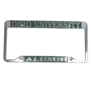 Image of License Plate Frame: Chrome Alumni
