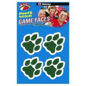 Image of Tattoos: 4-Pack Paw Print