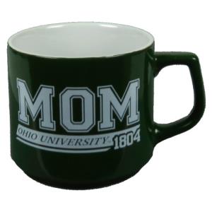 Gray Ohio State Mom Mug