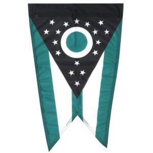 Image of Swallowtail Garden Flag 18x12 State of Ohio