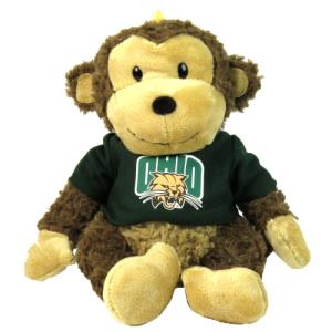 Image of Cuddle Buddy Monkey: Dark Green Attack Cat Tee