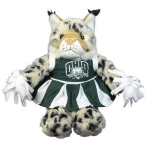 Image of 12in Cheerleader Bobcat Plush: Attack Cat