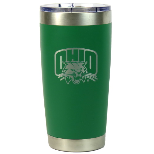 Powder coated and etched Ohio State Yeti Rambler.