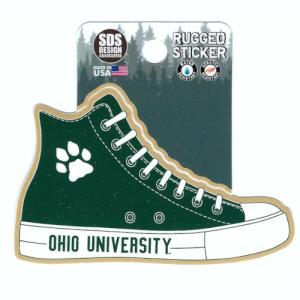 Image of Rugged Decal: High Top Shoe with Paw