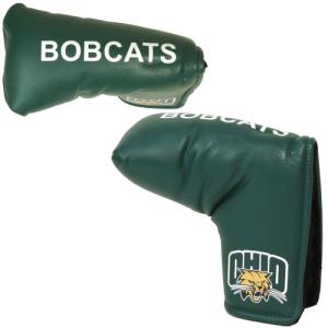 Image of Blade Golf Putter Cover:Dark Green with Attack Cat/BOBCATS