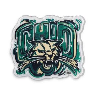 Image of Acrylic Magnet: Justin Patten Attack Cat