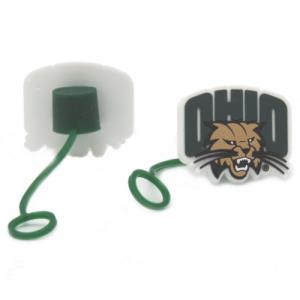 Image of 2 Pack Straw Toppers: Attack Cat