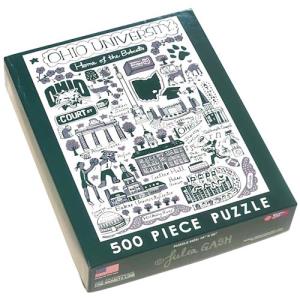 Image of Ohio University Jigsaw Puzzle: Julia Gash Collage Design