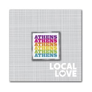 Image of CC Pin: Athens Rainbow Repeat