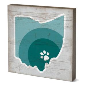 Image of CC Table Top Square: Paw State